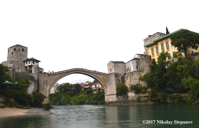 Знаменитый мост Мостара